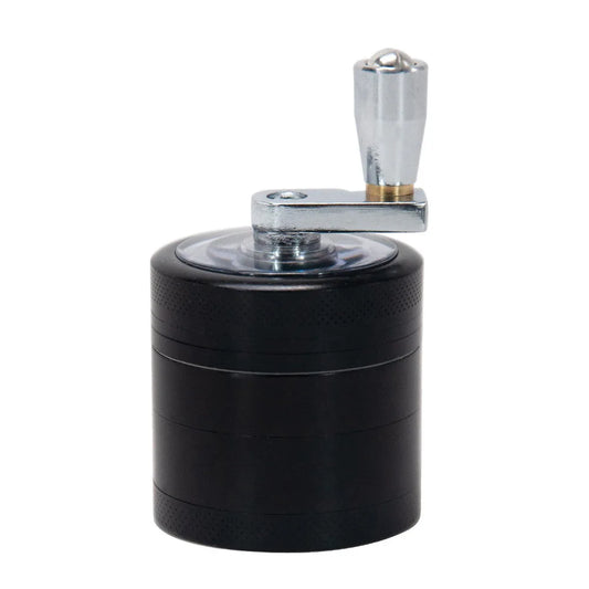 Herb Tobacco Grinder 4 Layers Herb Crusher Machine Herb Spice Mill Grinder Hand Muller Crank Cigar Tobacco Hand Grinder Crusher